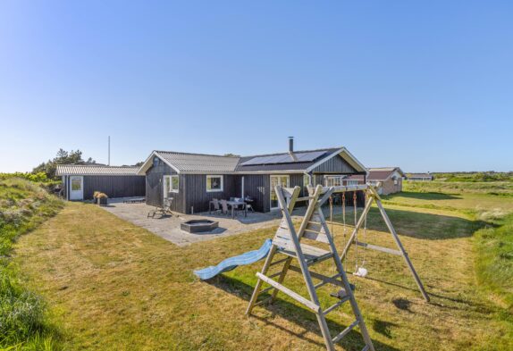 Schönes Ferienhaus mit Sauna, Whirlpool – Fjordaussicht