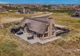 Modernes Reetdachhaus mit toller Aussicht