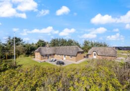 Handicapvenligt feriehus m. delvis indhegnet plænegrund