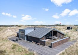 Schönes, strandnahes Ferienhaus in Klegod für 6 Personen