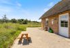 Smukt stråtækt sommerhus i Klegod med sauna og spabad (billede 28)