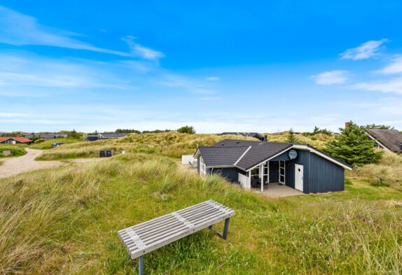 Velholdt feriehus med sauna i Klegod til 8 personer og 2 hunde