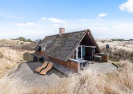 Charmantes Reetdachhaus in Klegod, nur 600 m zum Strand