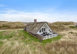 Klassisches Ferienhaus in Houvig, 250 m zum Strand, 1 Hund