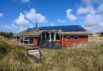 Strandnahes Ferienhaus in Houvig mit Whirlpool, Sauna und Internet (Bild  1)