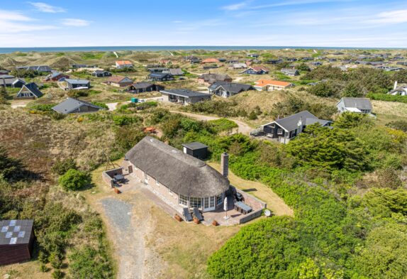 Schönes Reetdachhaus mit Whirlpool und Sauna, 2 Hunde