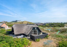 Flot og lyst sommerhus i Houvig nær hav og strand