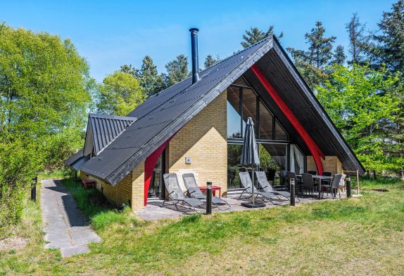 Hyggeligt feriehus til 6 personer på rolig beliggenhed på Lodbjerg Hede