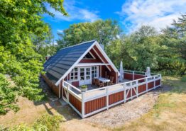 Klassisk sommerhus på Lodbjerg Hede på stor naturgrund