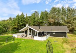 Dejligt børnevenligt hus med spa og sauna – tæt på golf og fiskesø