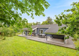 Flot og velholdt feriehus i rolige omgivelser på Lodbjerg Hede