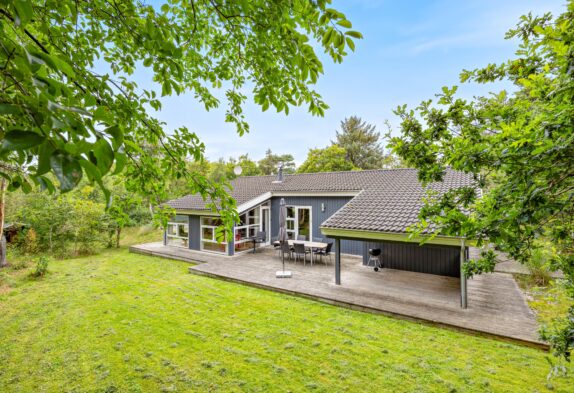 Flot og velholdt feriehus i rolige omgivelser på Lodbjerg Hede
