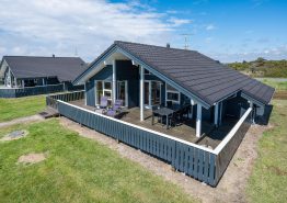 Klassisches Ferienhaus mit eingezäunter Terrasse, 2 Hunde