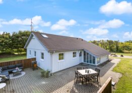 Sommerhus med swimmingpool og grill til en stor familie