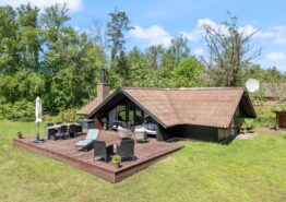 Klassisk og skønt sommerhus på stor naturgrund – hund tilladt