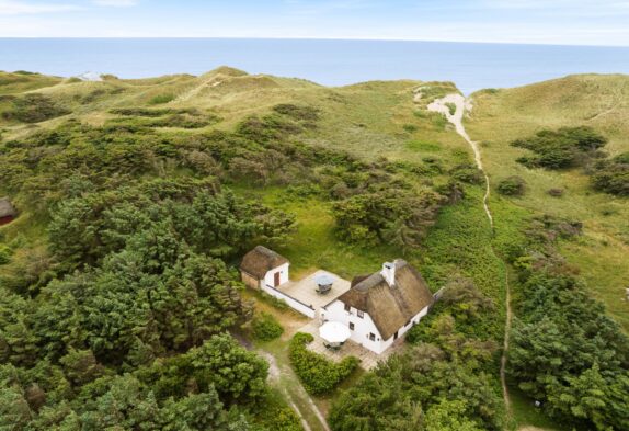 Gemütliches, strandnahes Reetdachhaus für 4 Personen in Vedersø