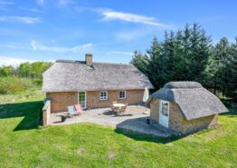 Hyggeligt, stråtækt murstenshus i det naturskønne Husby. Kat. nr.:  L6254, Svollingvej 38