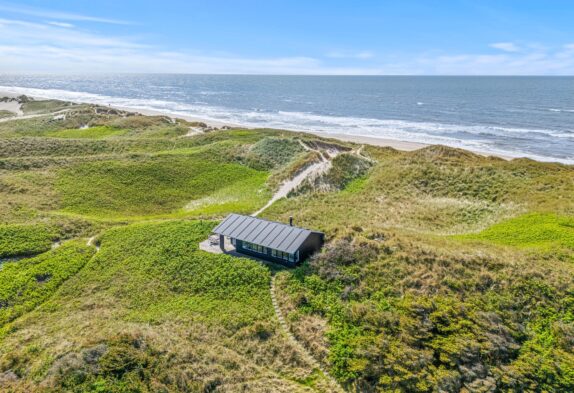 Alleinstehendes Ferienhaus mitten in den Dünen
