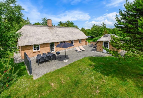 Ferienhaus mit Sauna und Whirlpool in Vester Husby für 6 Personen