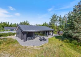 Modernes Ferienhaus mit Badetonne und Außensauna