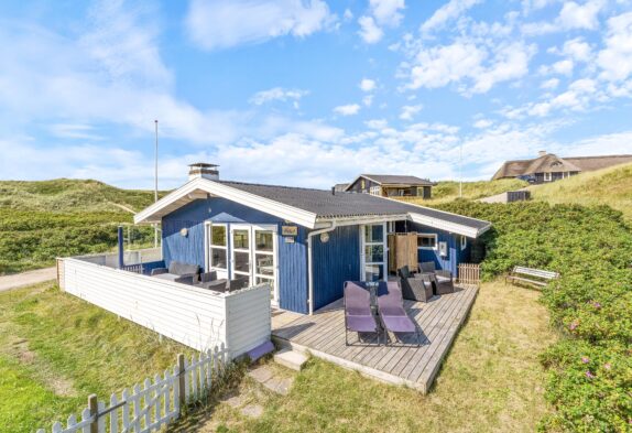 Klassisches Ferienhaus in der ersten Dünenreihe
