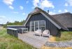 Lyst sommerhus med stråtag, spa og sauna i Søndervig (billede 31)