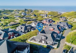 Velholdt ferielejlighed med central beliggenhed. Hund tilladt