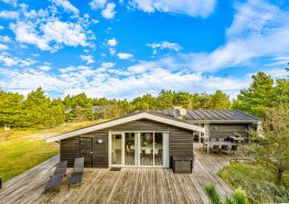 Skønt feriehus med dejlig ugeneret træterrasse