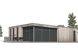 Modernes Ferienhaus mit Außensauna nur 400 m zum Strand. Kat. nr.:  i6881, Nordsøvej 152;