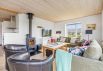 Hyggeligt sommerhus med spa og sauna nær Søndervigs centrum (billede 2)