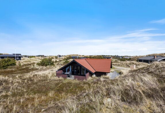Hyggeligt sommerhus i Søndervig med udsigt over hedelandskabet