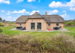 Reetgedecktes Ferienhaus für 6 Personen und 1 Hund